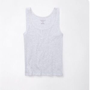 American Eagle Outfitters Gray Tank Top